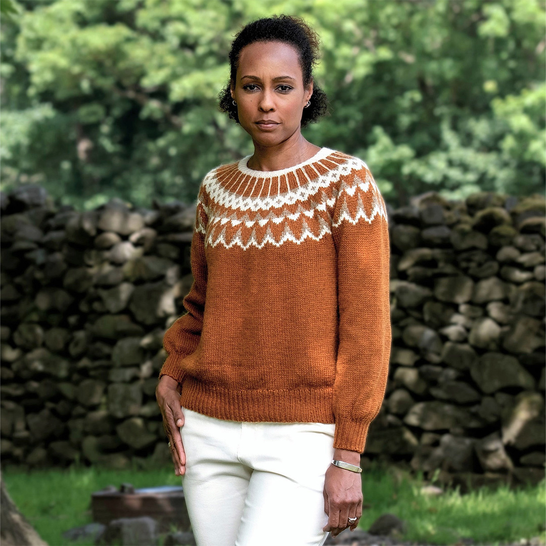 Feature Pattern of the Week - A Classic Colorwork Yoke