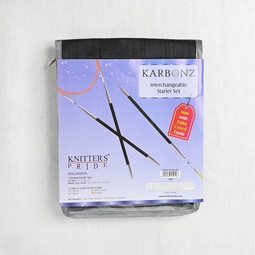 Image of KnitPro (Knitter's Pride) Karbonz Interchangeable Starter Set