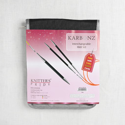 Image of KnitPro (Knitter's Pride) Karbonz Interchangeable Midi Set