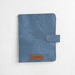 Image of Lykke Indigo 6" Double Point Needle Set, US 0-5, Blue Denim Case