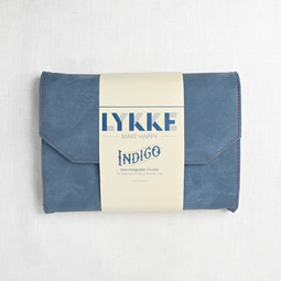 Image of Lykke Indigo 5" Interchangeable Circular Needle Set, Blue Denim Case