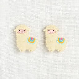 Image of Fox & Pine Stitch Stoppers, Beige Llama