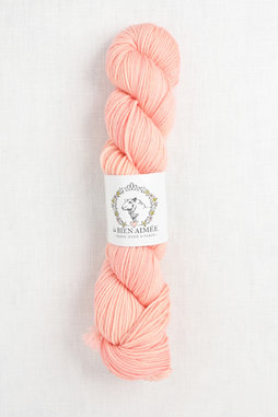 Image of La Bien Aimee Merino DK Peach Sweater
