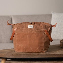 Image of Magner Knitty Gritty Original Project Bag Field Tan