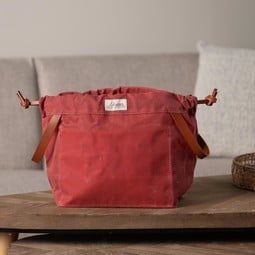 Image of Magner Knitty Gritty Original Project Bag Nautical Red