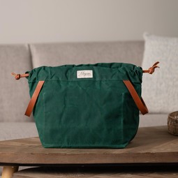 Image of Magner Knitty Gritty Original Project Bag Hunter Green