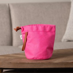 Image of Magner Knitty Gritty Itty Bitty Dry Wax Project Bag Hot Pink