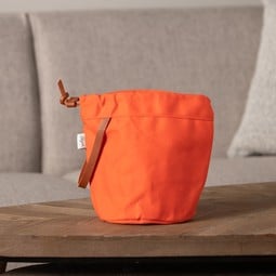 Image of Magner Knitty Gritty Itty Bitty Dry Wax Project Bag Orange