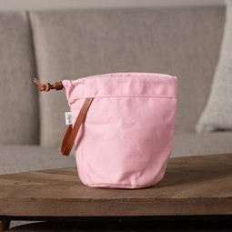 Image of Magner Knitty Gritty Itty Bitty Dry Wax Project Bag Light Pink
