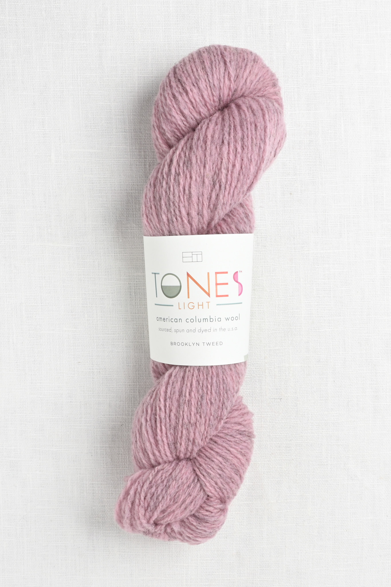 Brooklyn Tweed Tones Light Wallflower Overtone Wool and Company Fine Yarn