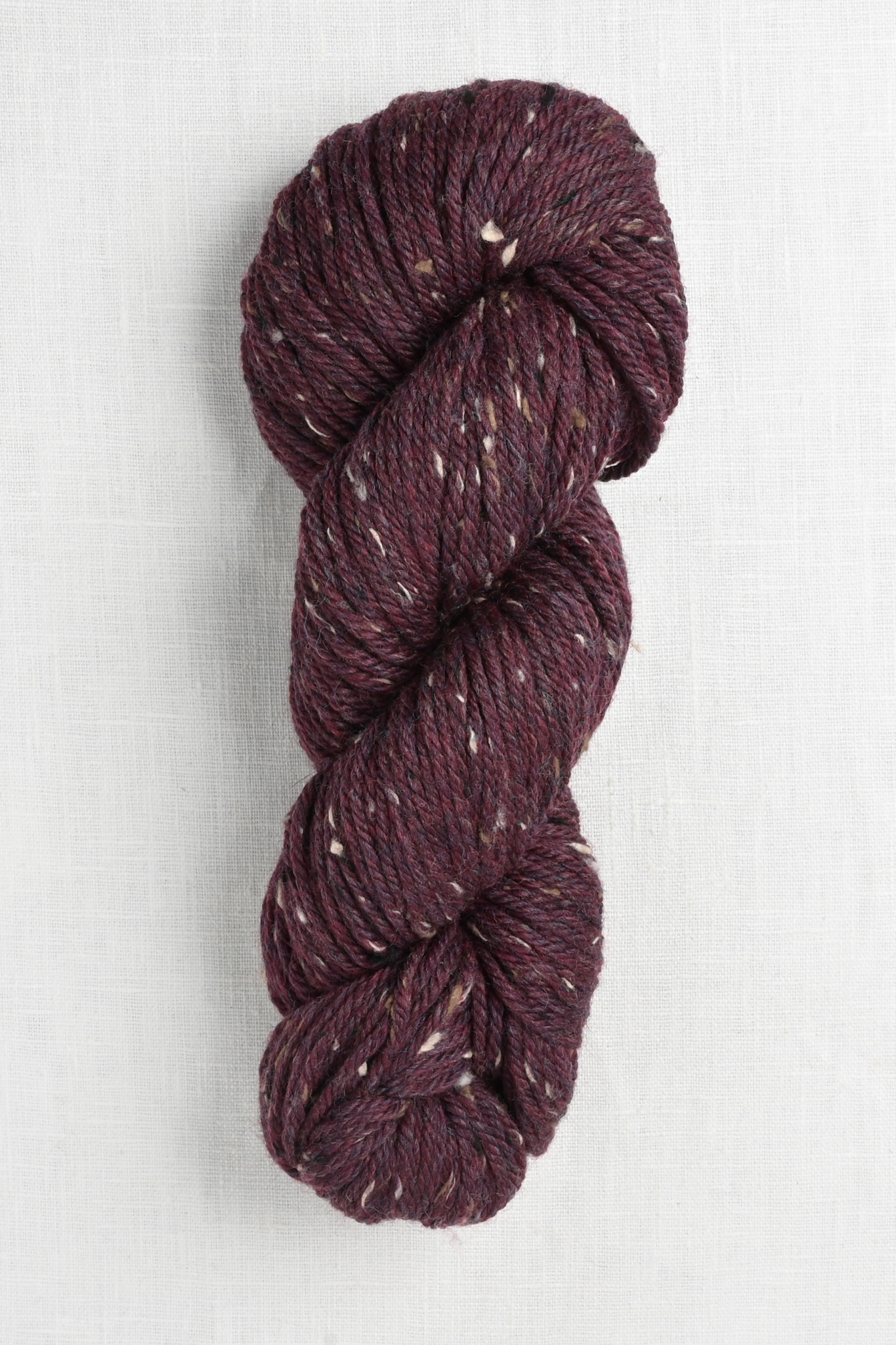 Blue Sky Fibers Woolstok Tweed 3311 Plum Brandy Wool and Company Fine Yarn