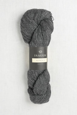 Image of Isager Alpaca 2 4s Charcoal