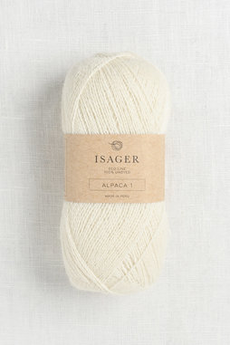 Image of Isager Alpaca 1 E0 Natural Undyed