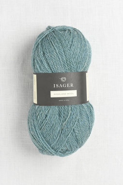 Image of Isager Highland Wool Turquoise