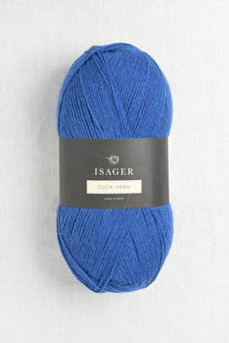Image of Isager Sock Yarn 44 Cobalt 100g