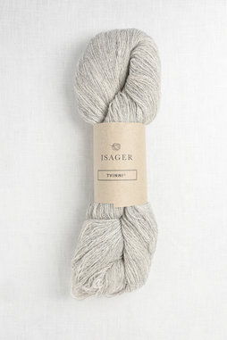 Image of Isager Tvinni 2s Light Grey Heather Undyed 100g