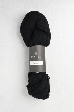 Image of Isager Tvinni 30 Black 100g