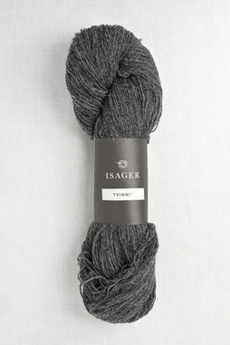 Image of Isager Tvinni 4s Charcoal 100g
