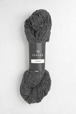 Image of Isager Spinni 4s Charcoal 100g