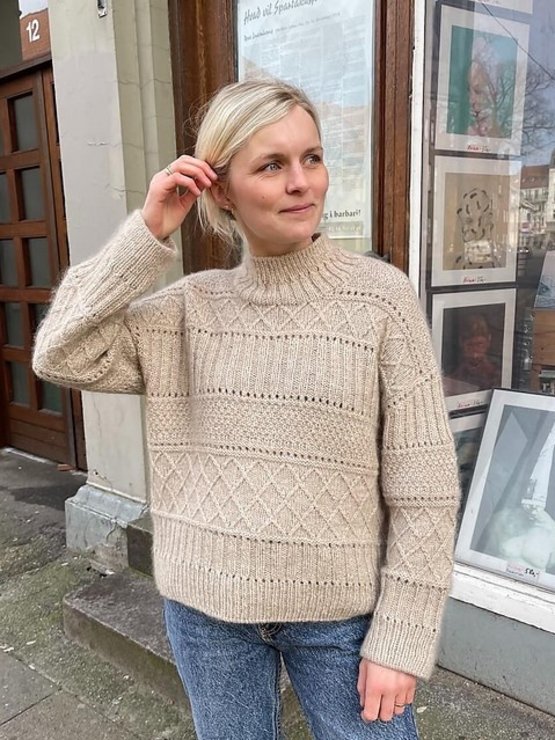 Ingrid Sweater Wool and Company Fine Yarn
