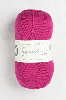 Image of WYS Signature 4 Ply 1002 Fuchsia