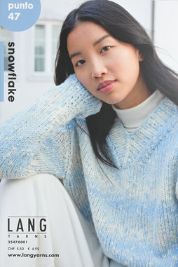 Image of Lang Punto 47: Snowflake Pattern Booklet (Limited Edition)