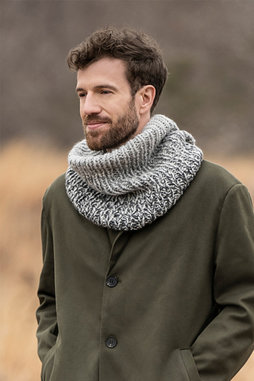 Image of Blue Sky Fibers Issaquah Cowl Kit, Grey (Limited Edition)