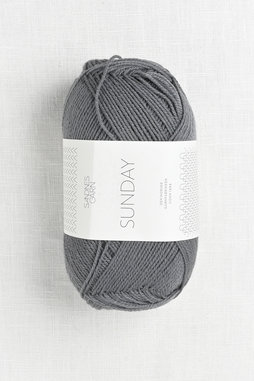 Image of Sandnes Garn Sunday 6707 Steel Gray (Discontinued)