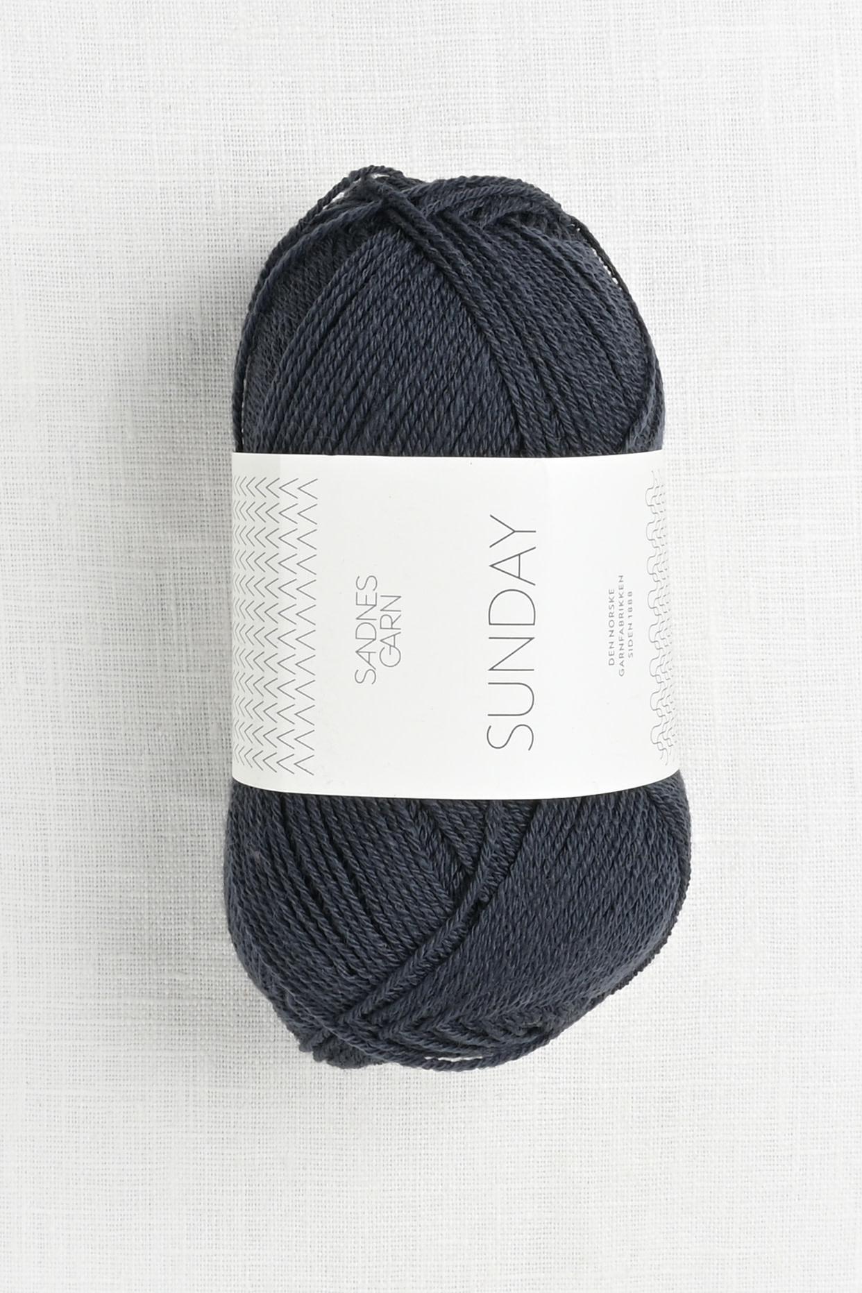 Sandnes Garn Sunday 6581 Dark Gray Blue - Wool and Company Yarn