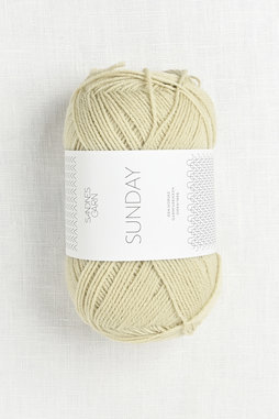 Image of Sandnes Garn Sunday 9822 Light Chinos Green (Discontinued)