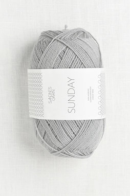 Image of Sandnes Garn Sunday 1045 Light Gray (Discontinued)
