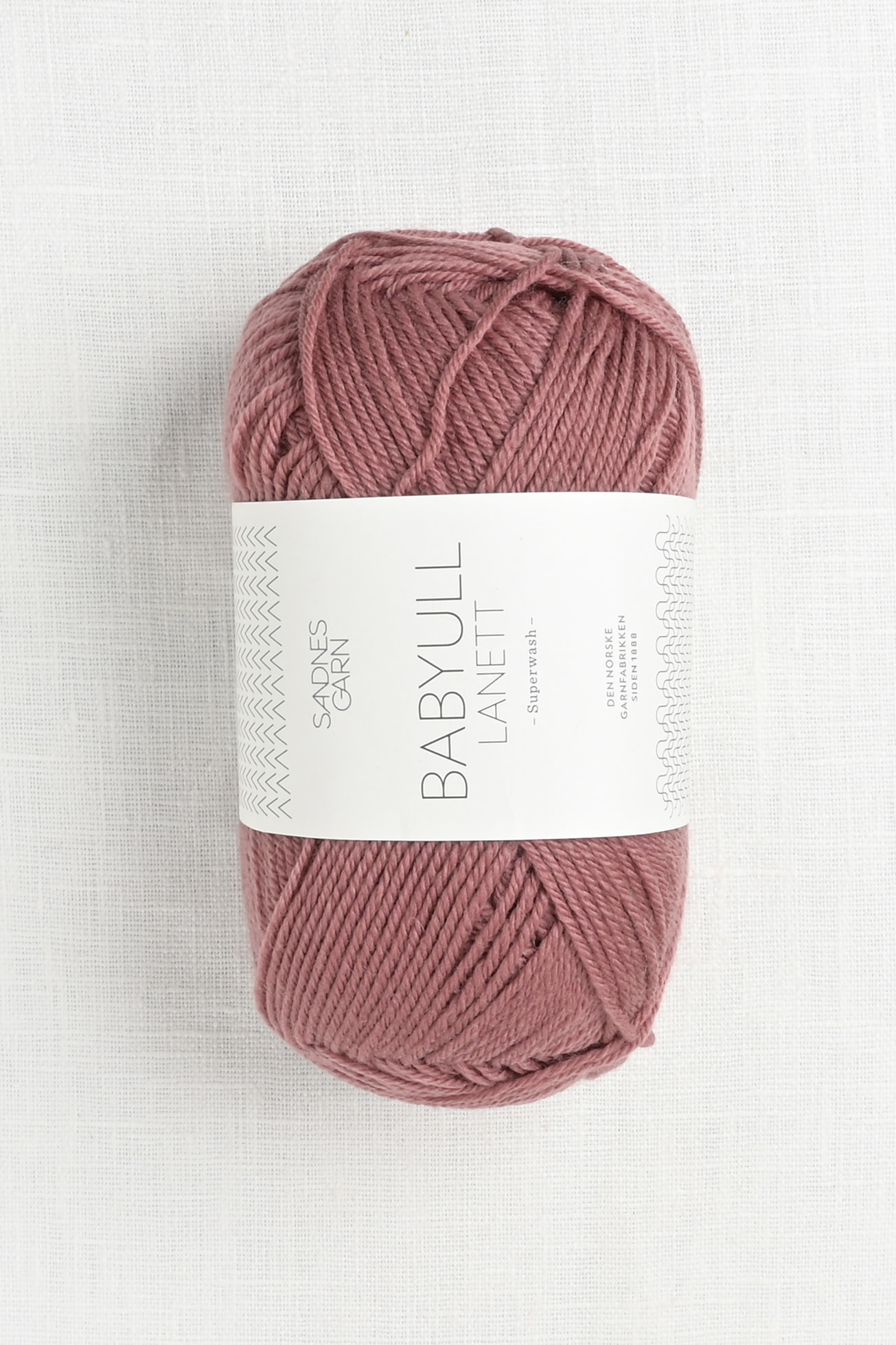 Garn Babyull Lanett 4043 Plum - Wool and Company Fine Yarn