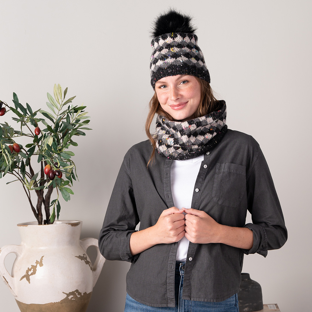 Feature Pattern of the Week - Knit the Matterhorn in New Tweedy Soot