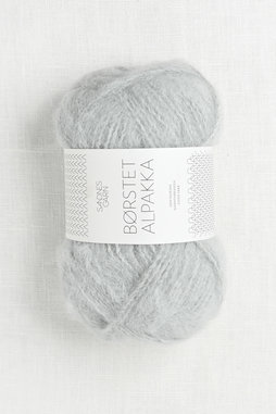 Image of Sandnes Garn Borstet Alpakka 3502 Gray Fog (Discontinued)