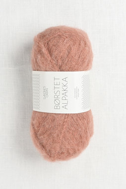 Image of Sandnes Garn Borstet Alpakka 3553 Dusty Plum Rose (Discontinued)