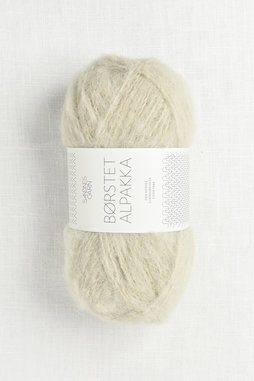 Image of Sandnes Garn Borstet Alpakka 9822 Chinos Green (Discontinued)