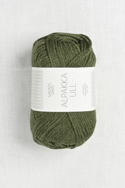 Image of Sandnes Garn Alpakka Ull 9573 Moss Green (Discontinued)