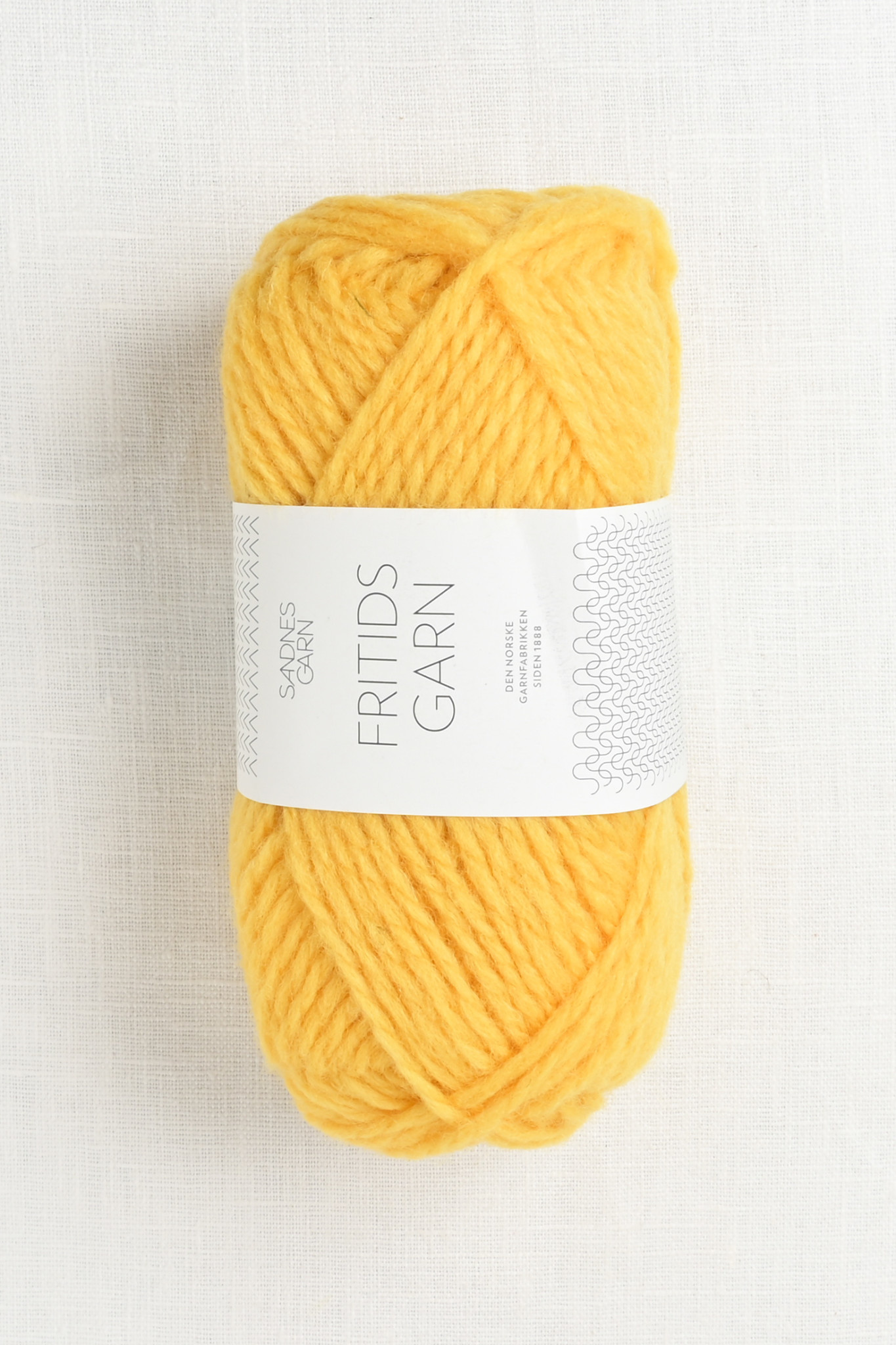 Sandnes Fritidsgarn 2206 Yellow - Wool and Company Fine Yarn