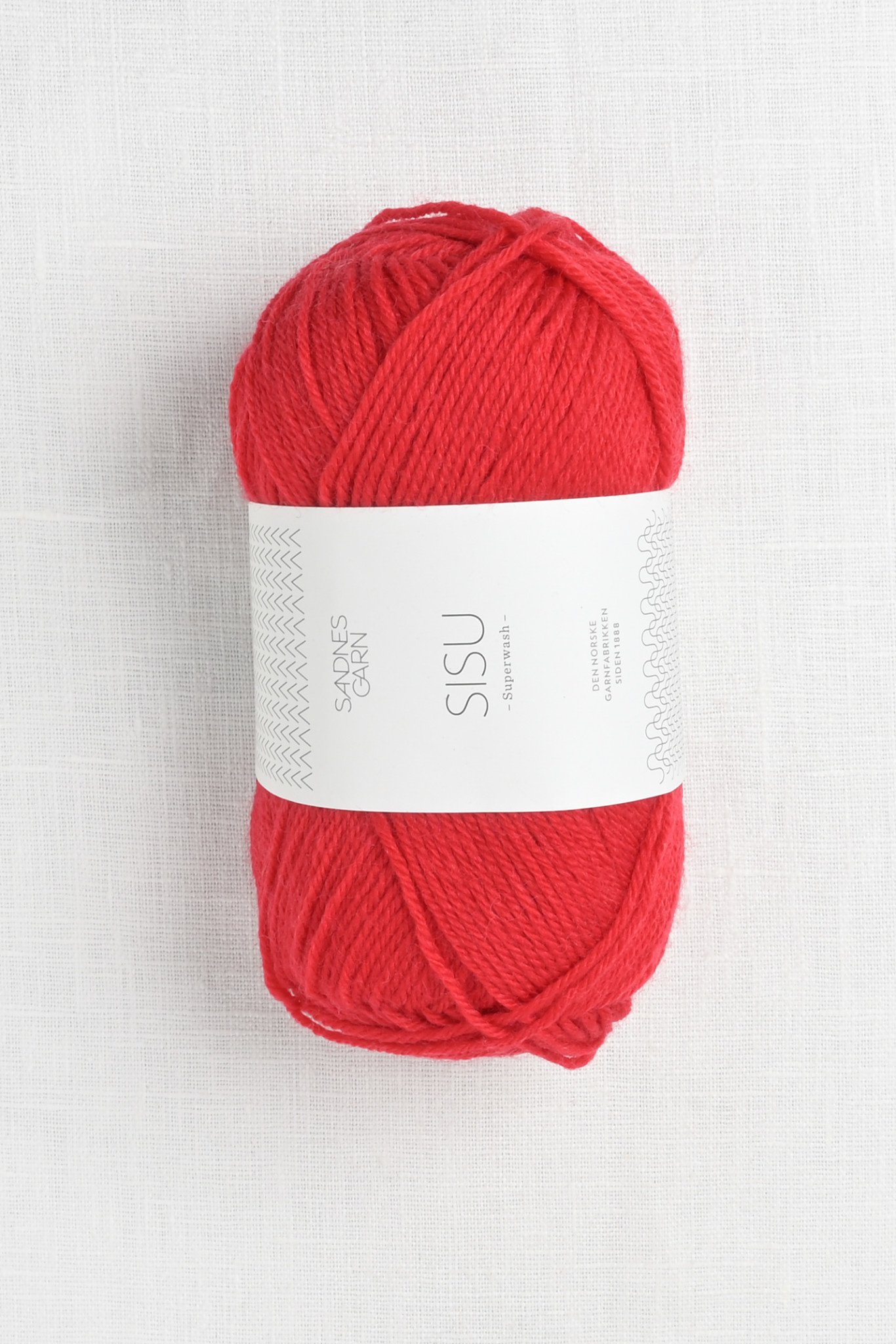 Sandnes Garn Sisu 4219 Red Wool and Company Fine