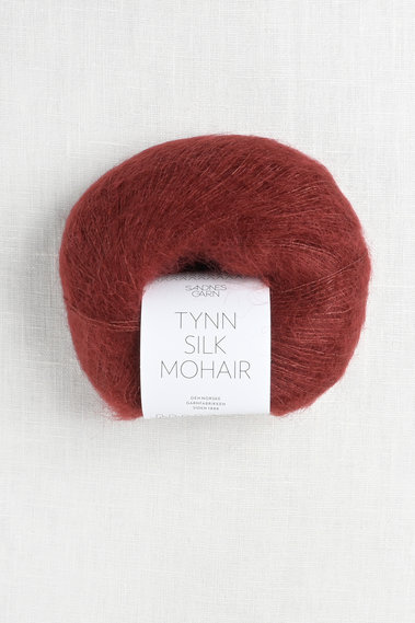 Optagelsesgebyr kant indvirkning Sandnes Garn Tynn Silk Mohair 4025 Light Sienna - Wool and Company Fine Yarn