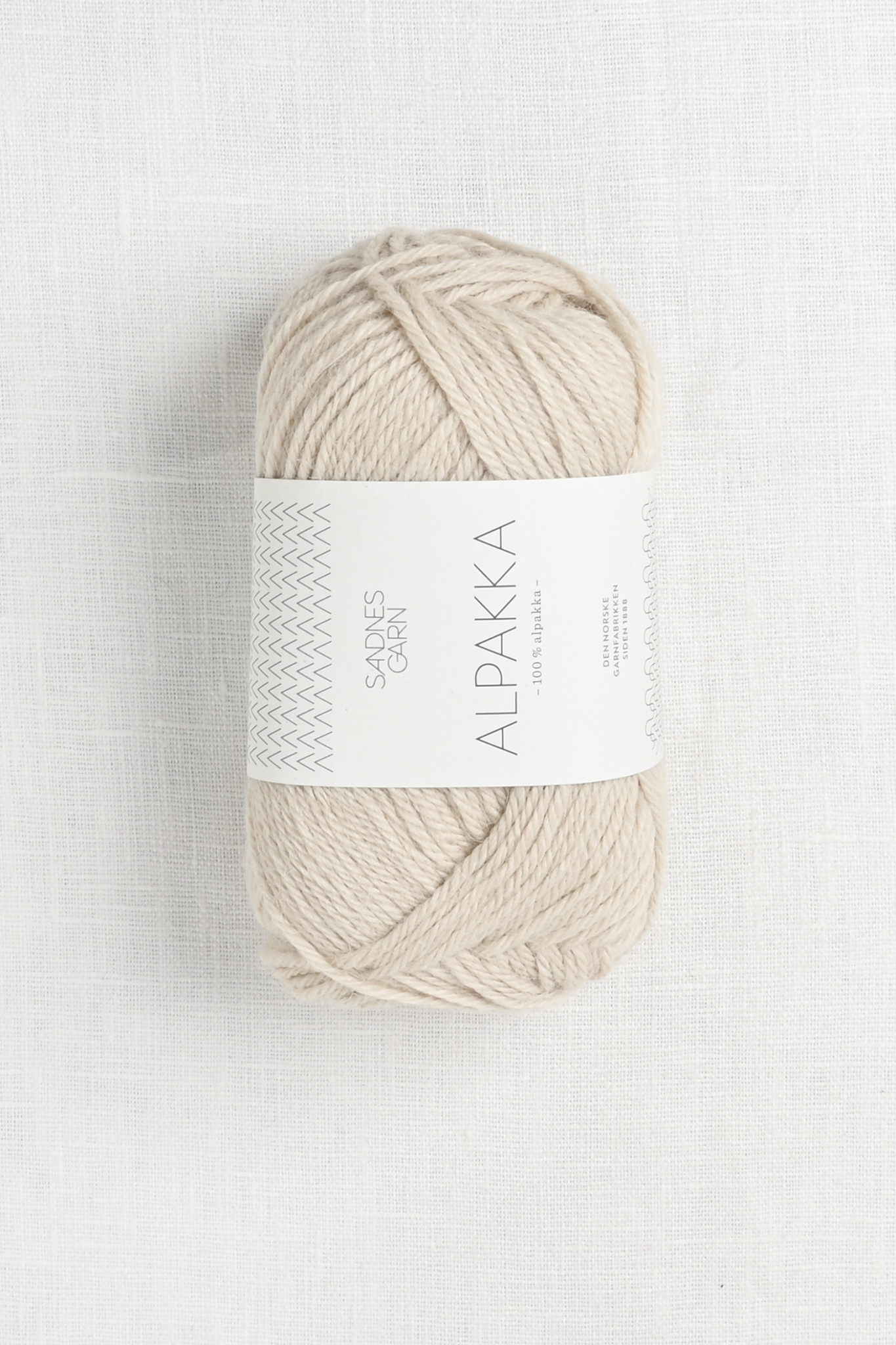 Sandnes Garn Alpakka 2321 Marzipan - and Company Fine Yarn