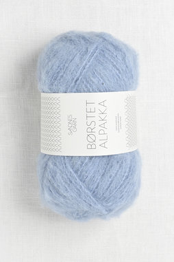 Image of Sandnes Garn Borstet Alpakka 6032 Blue Hortensia (Discontinued)