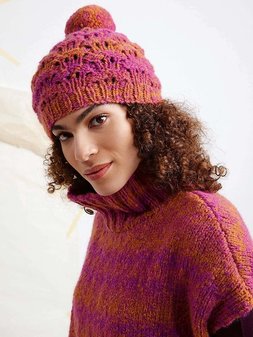 Image of PTO-043_08 Geode Hat by LANGYARNS SWITZERLAND