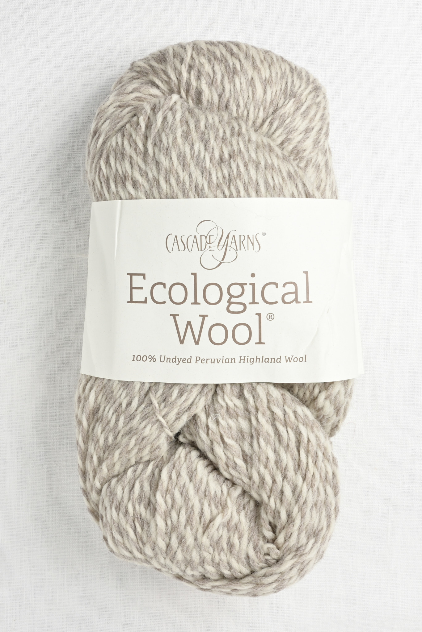 Cascade Ecological Wool 9025 Antique Platinum Twist Wool and Company