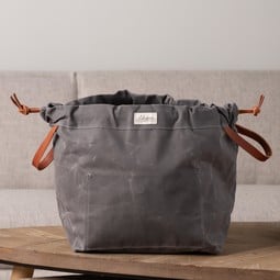 Image of Magner Knitty Gritty Biggy Project Bag Charcoal