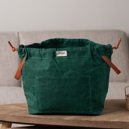 Image of Magner Knitty Gritty Biggy Project Bag Hunter Green