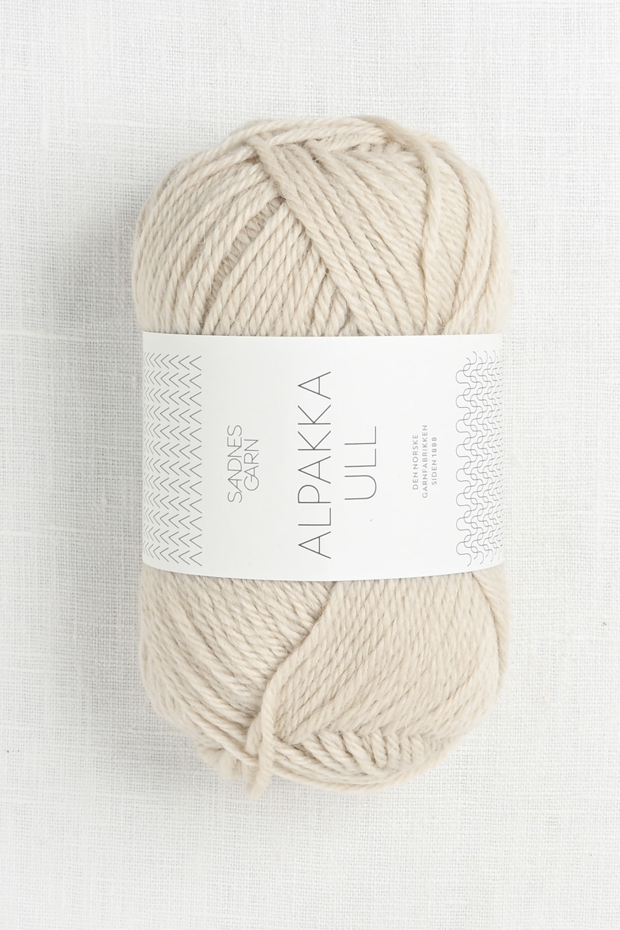 Sandnes Garn Alpakka Ull Marzipan - Wool and Company Fine Yarn