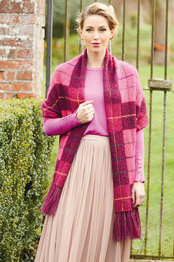 Image of Rowan Magazine 72 + Magenta Wonderland Scarf Project Bundle