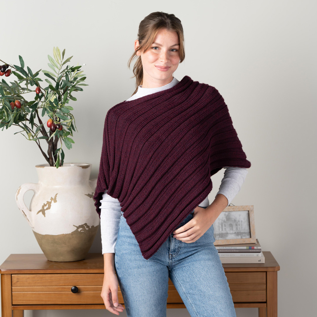 Feature Pattern of the Week - The Olive Poncho