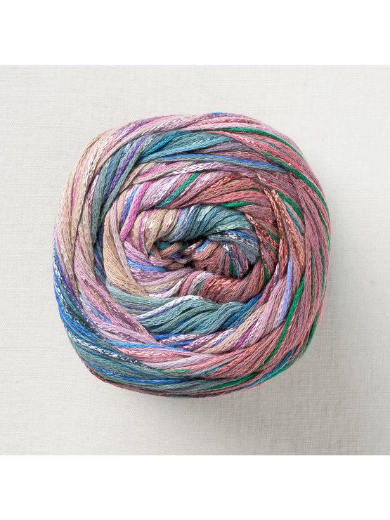 Lang Yarns Karma 12 Violet Dark Green Blue Wool and Company Fine Yarn